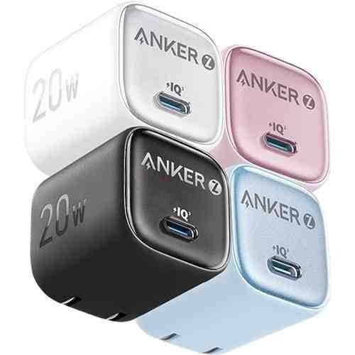 Anker Zolo Charger 20W IQ PD iPhone/Samsung/Pixel