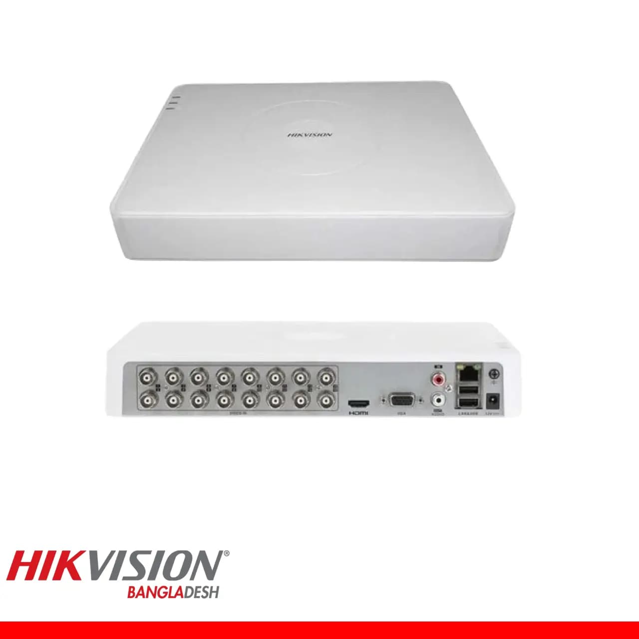 Hikvision DS-7116HQHI-K1 16-ch 1080p Mini 1U H.265 DVR