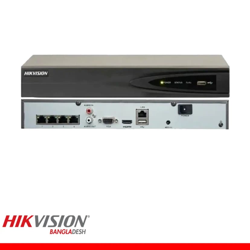 Hikvision DS-7604NI-Q1 4-ch 1U 4K NVR