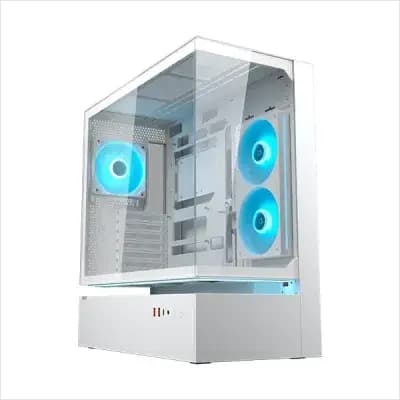 Cougar CFV235 Mid Tower Gaming Casing - White