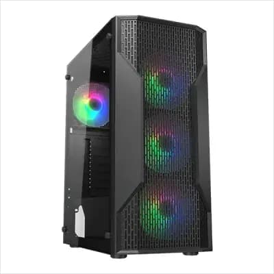 Cougar MX110 RGB Mid Tower Gaming Casing - Black