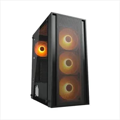 Cougar MX160 ARGB Mid Tower Gaming Casing - Black