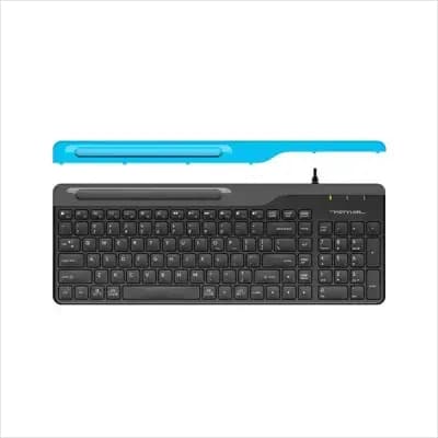 A4TECH FK25 Fstyler 2-Section Compact Keyboard - Black
