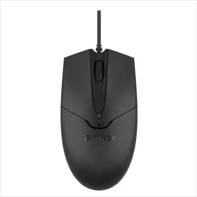A4Tech OP-550S Wired Silent Click Optical Mouse