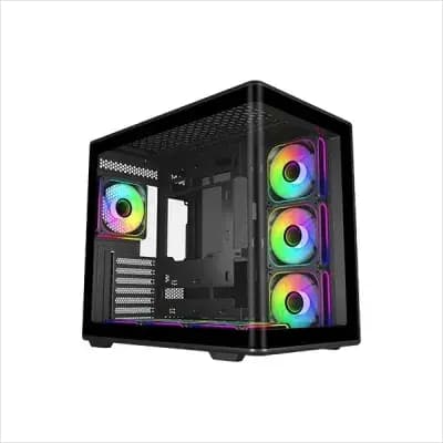 Cooler Master Elite 600 Mid-Tower ATX Gaming Casing - Black