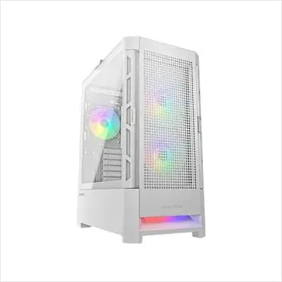 Cougar AIRFACE RGB Mid Tower Gaming Casing - White