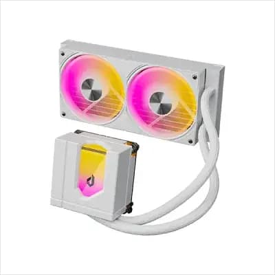 UpHere E240TC 240mm AIO Liquid CPU Cooler - White