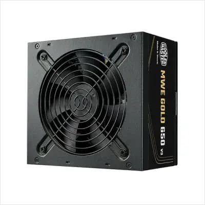 Cooler Master MWE Gold V3 Non-Modular ATX 650W 80 Plus Gold Certified Power Supply