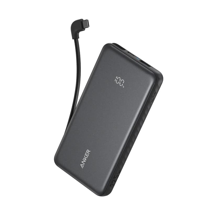 Anker Zolo Power Bank High-Speed Portable Charger with Built-in-USB-C (22.5W, 20,000mAh)