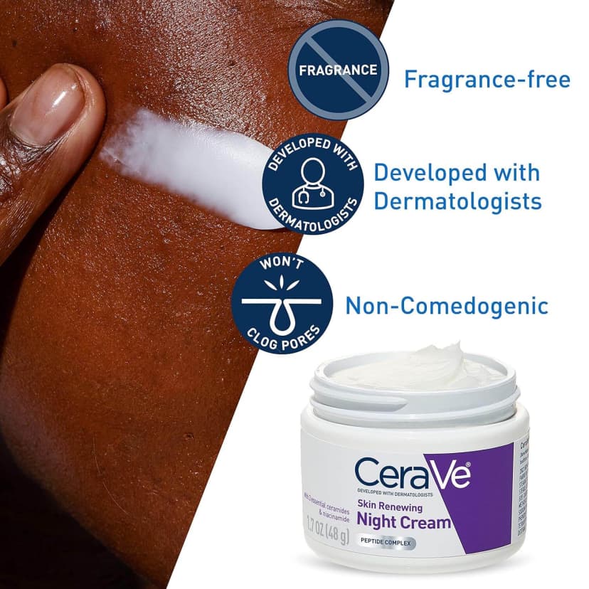 CeraVe Skin Renewing Night Cream - 48gm