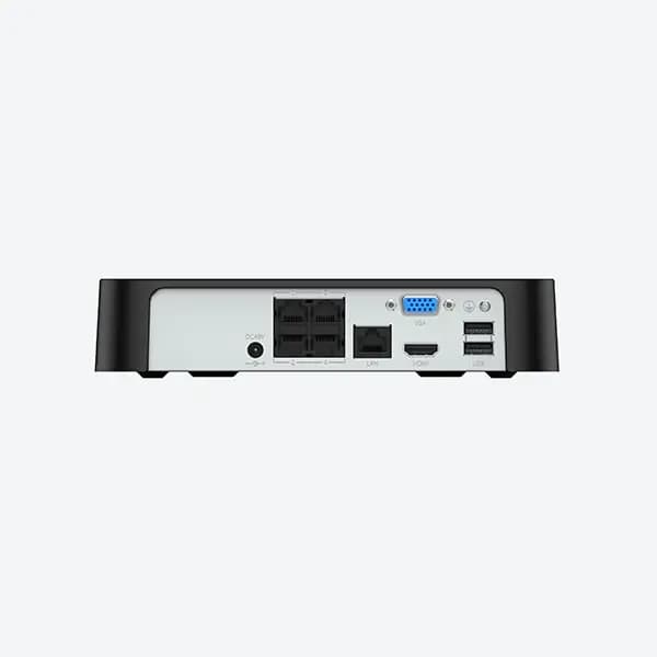 Tiandy TC-R3104 Spec:I/B/P4/C/Eu/L/S/V2.0-(2026) 4-CH Plug & Play PoE NVR Support Up to 6MP
