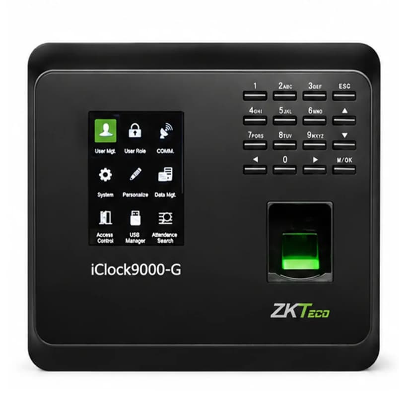ZKTeco iClock9000-G with WiFi Time Attendance Terminal Machine