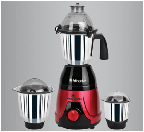 Miyako Blender Red plus Bull Mixer Grinder 750 watts